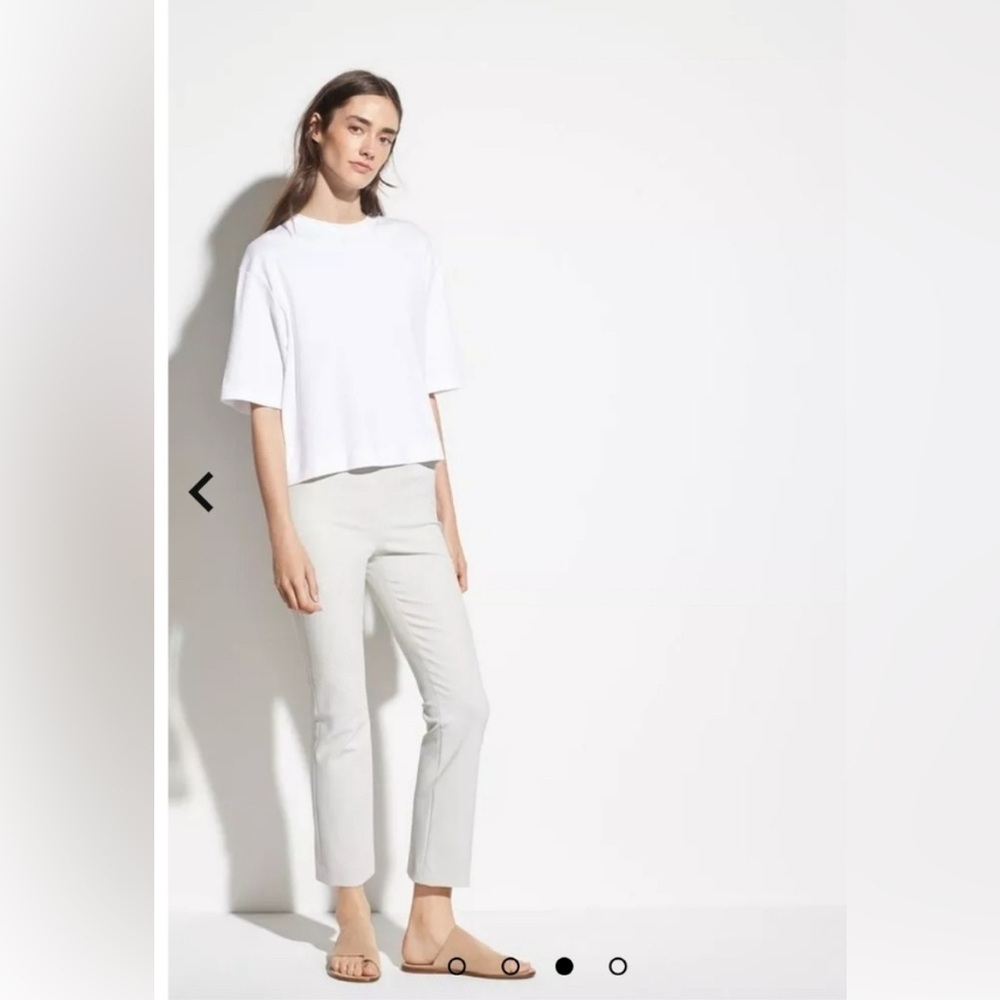NWOT Vince Cream Ponte Pants- Extra Small